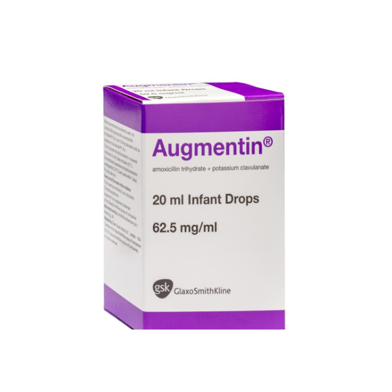 Augmentin 62.5 mg Drops 20 ml