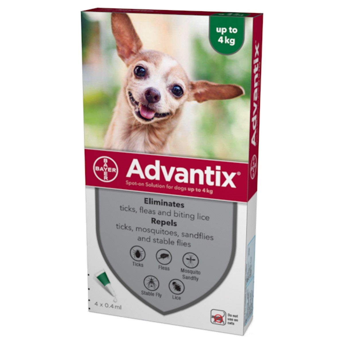 Advantix Spot-On Solution for Small Dogs (≤4kg) – torsineen