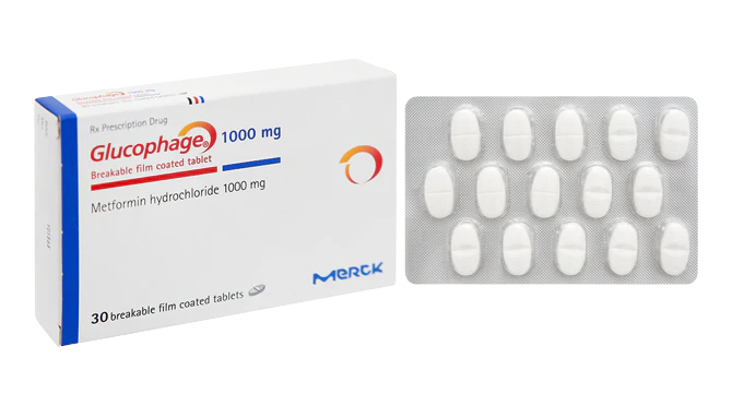 Glucophage 1000 Mg 90 Tab