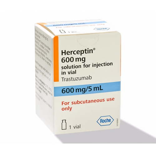 HERCEPTIN 600 MG / 5 ML ( TRASTUZUMAB ) SOLUTION FOR SC INJECTION VIAL