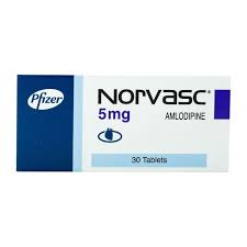 Norvasc 5 Mg 90 Tab