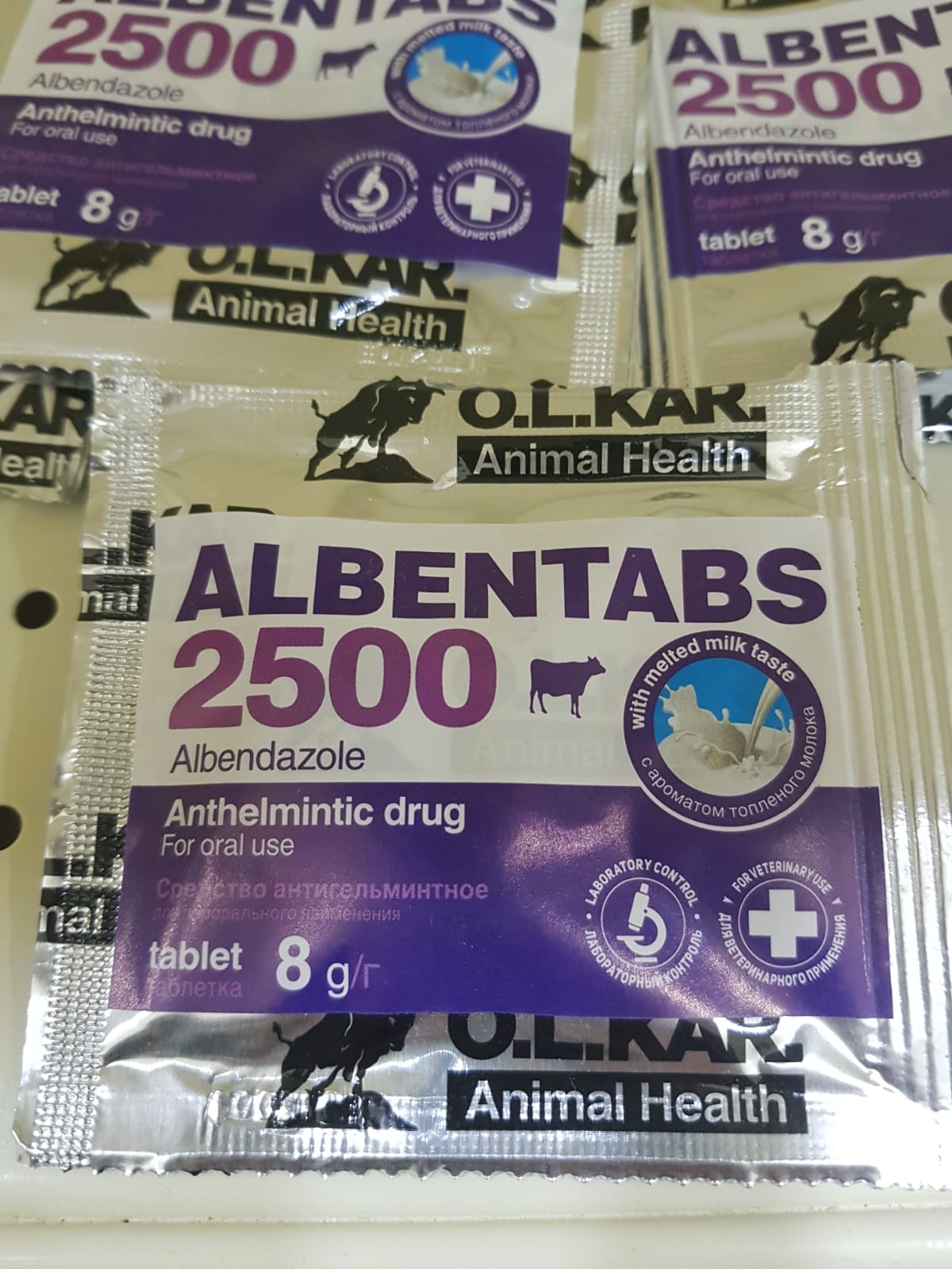 ALBEN TABS 2500 10 TABS