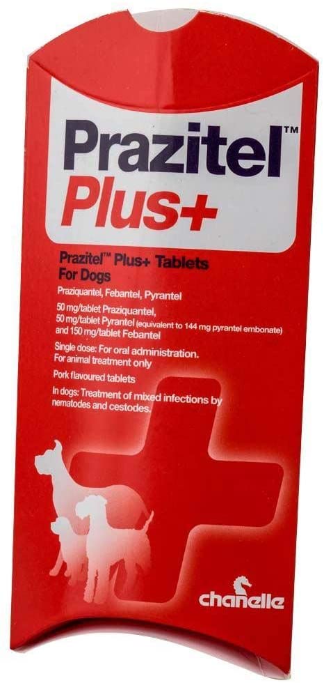 PARAZITEL PLUS 20 TABLETS DEWORMER DOGS