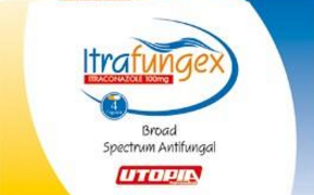 ITRAFUNGEX 100 MG 60 CAPSULES (itraconazole ) ANTIFUNGAL