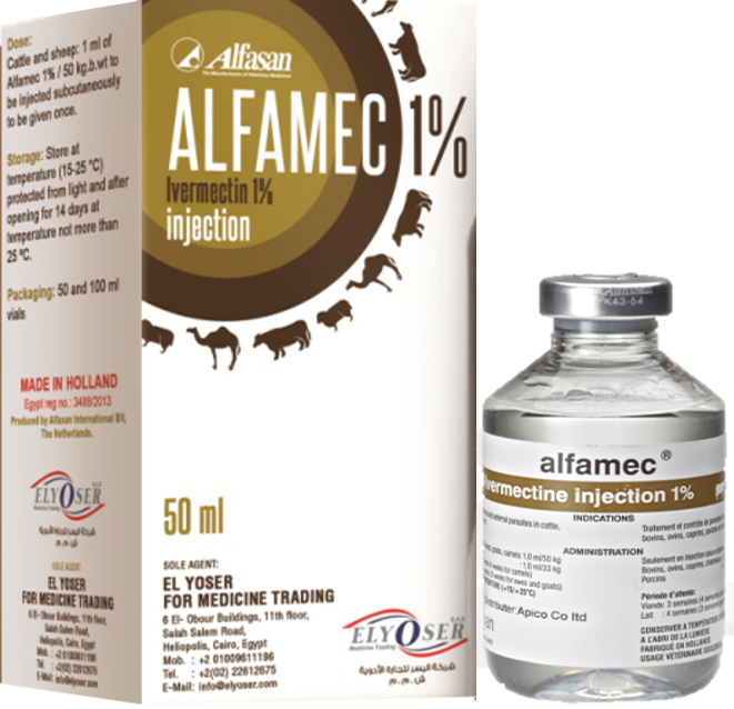 ALFAMEC 1% 100 ml Ivermectin