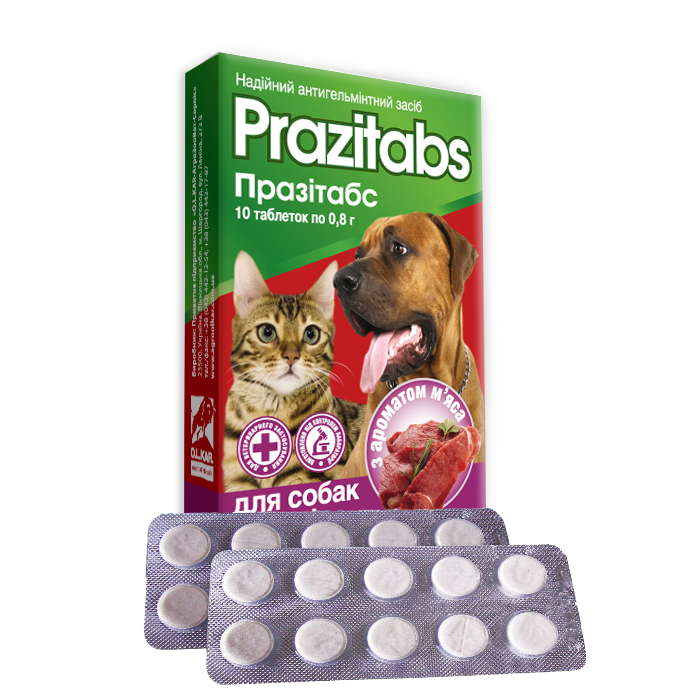 Prazitabs Dewormer 10 Tabs