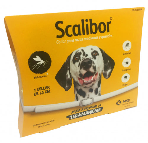 Scalibor Protector Band - 65 cm for Large Sized Dogs - 6 Month Protection