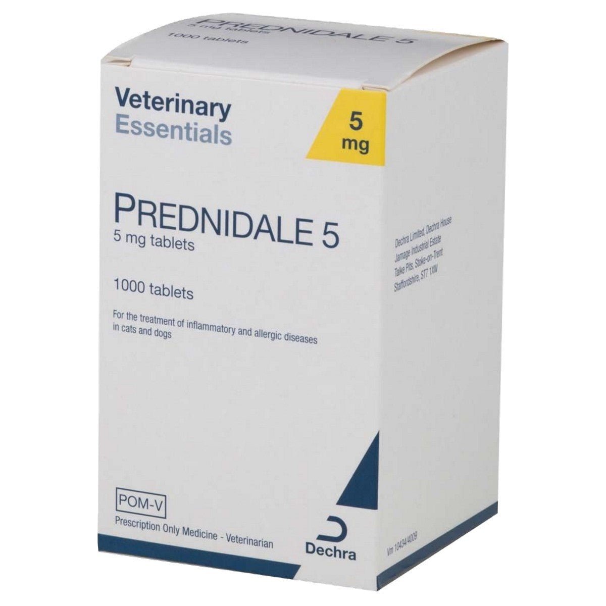 Prednidale 5mg Tablets 1000s