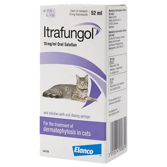 Itrafungol 10mg/ml Oral Solution for Cats 52ml