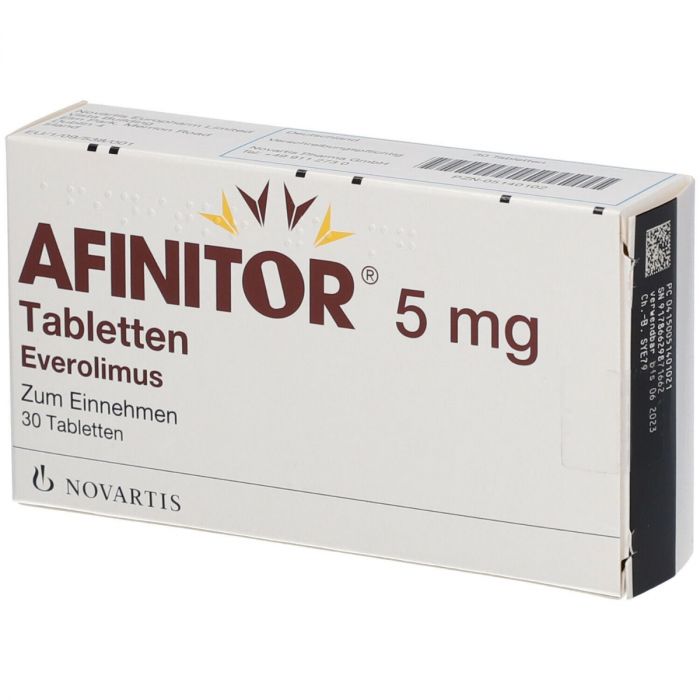 Afinitor, Everolimus 5 Mg - 30 Tablets
