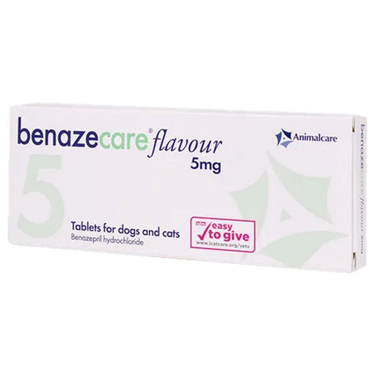 Benazecare 5mg Flavoured Tablet for Cats and Dogs 28s
