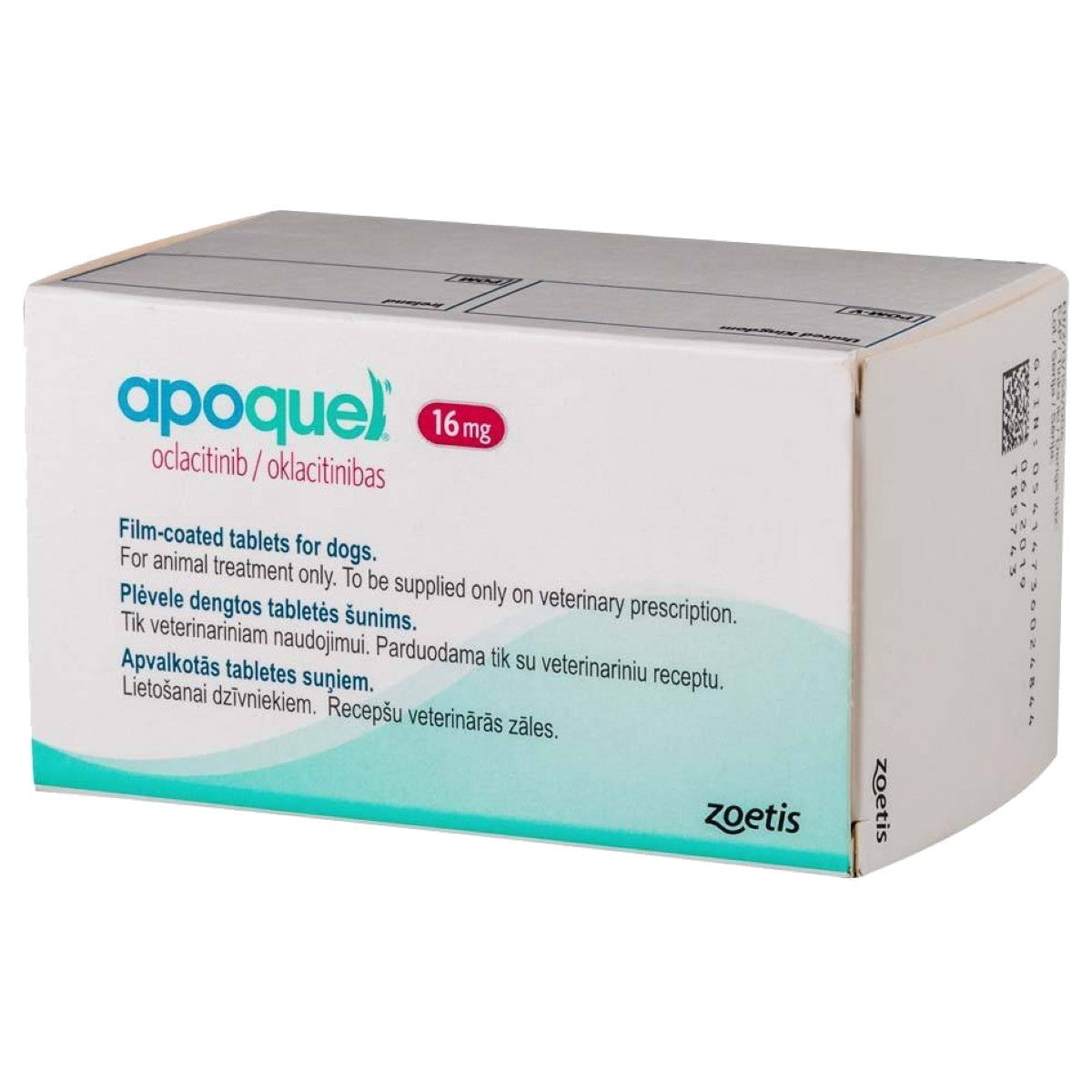 Apoquel 16mg Film Coated Tablets for Dogs 100 tabs