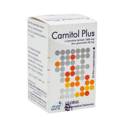 Carnitol Plus 1000 / 50 Mg 100 Tab