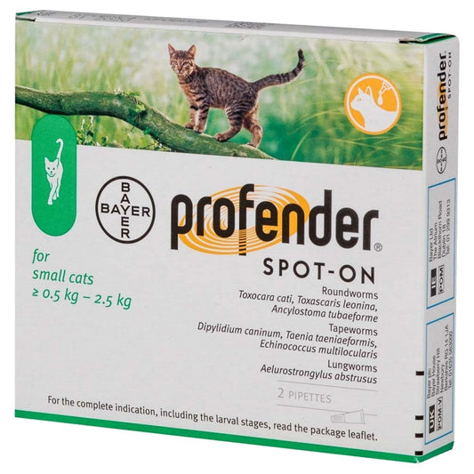 Profender Spot-On Solution for Small Cats 2s