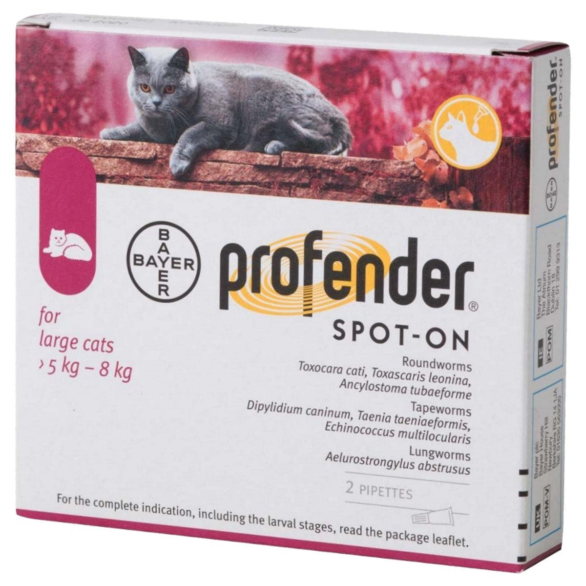 Profender Spot-On Solution for Large Cats 2s