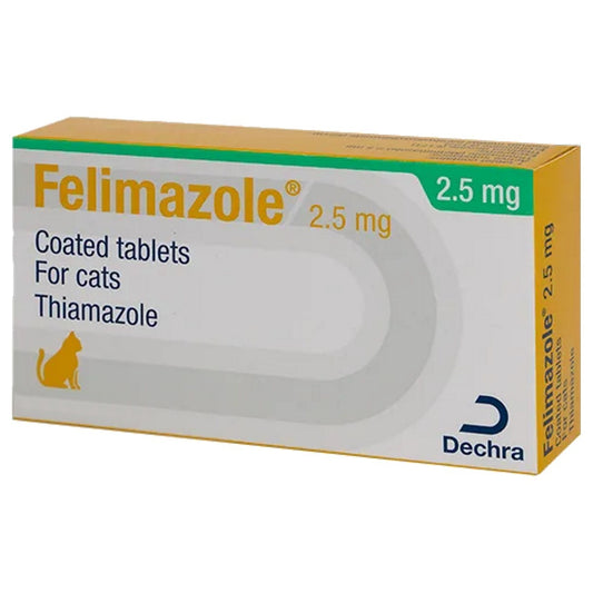 Felimazole 2.5mg Coated Tablets for Cats 100S