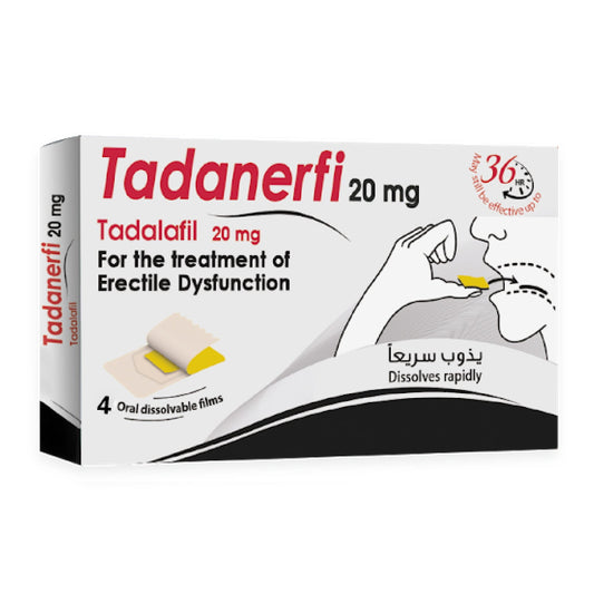 Tadanerfi 20 Mg 12 Orodispersible Films