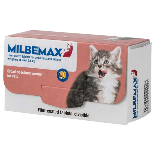 Milbemax Worming Tablets for Small Cats and Kittens 50s