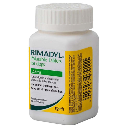 Rimadyl 50mg Palatable Tablets