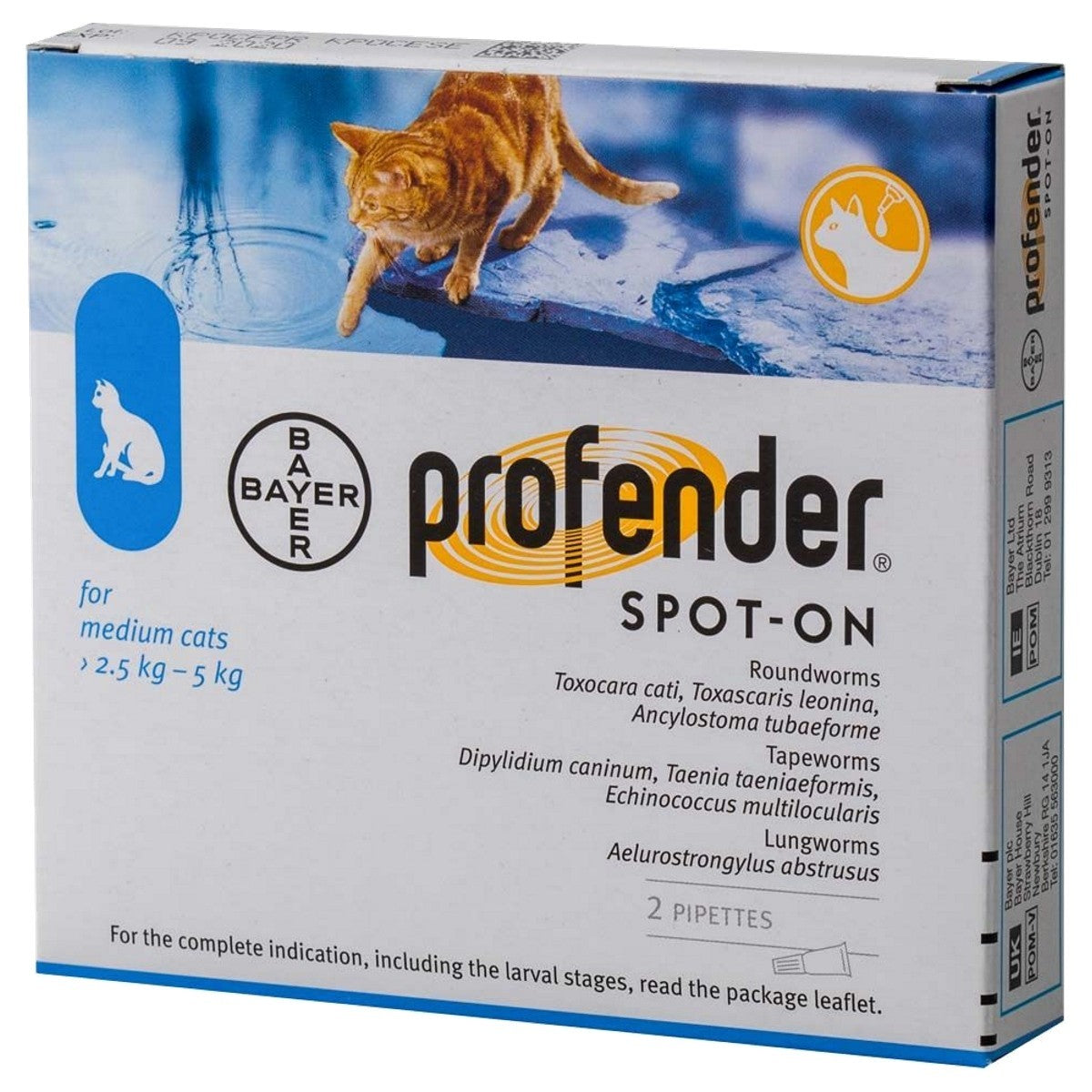 Profender Spot-On Solution for Medium Cats 2s