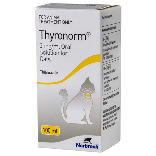 Thyronorm 5mg/ml Oral Solution for Cats 30ml