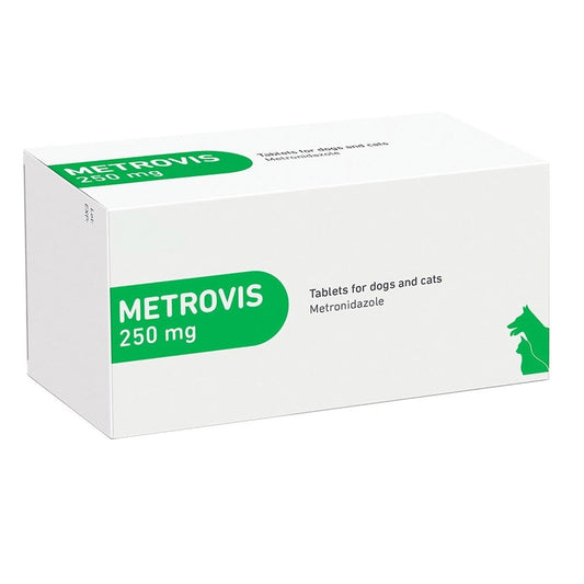 Metrovis 250mg Tablets for Dogs and Cats 100s