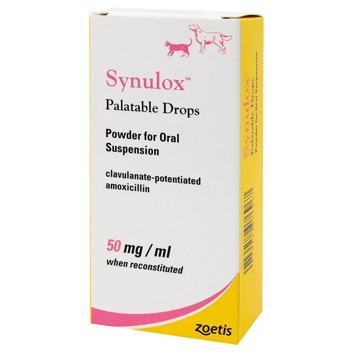 Synulox 50mg/ml Palatable Drops 15ml