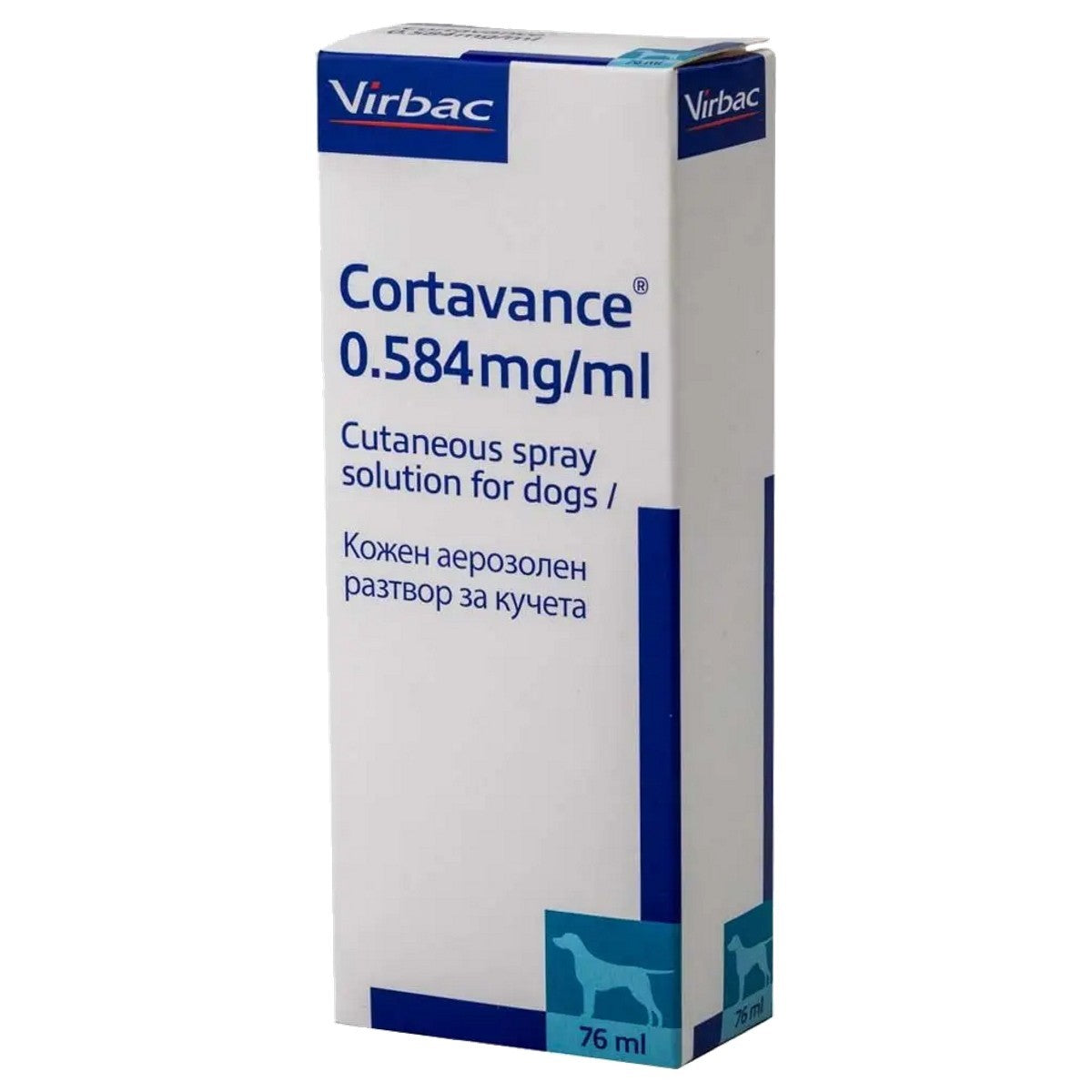 Cortavance 0.584mg/ml Cutaneous Spray Solution for Dogs 76ml