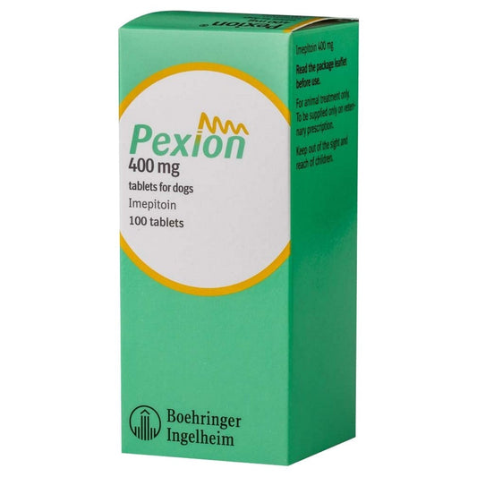 Pexion 400mg Tablets for Dogs 100s