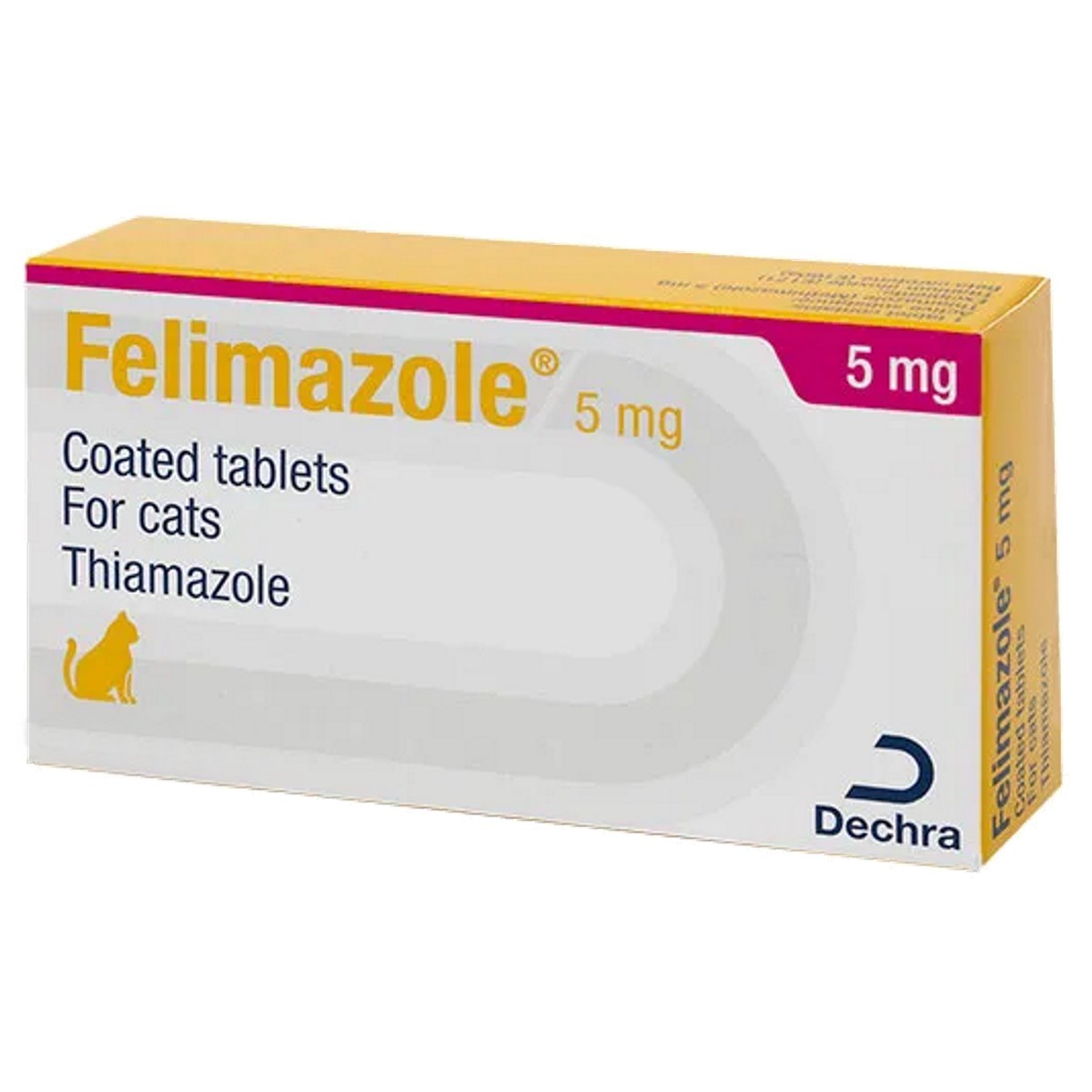 Felimazole 5mg Coated Tablets for Cats 100S