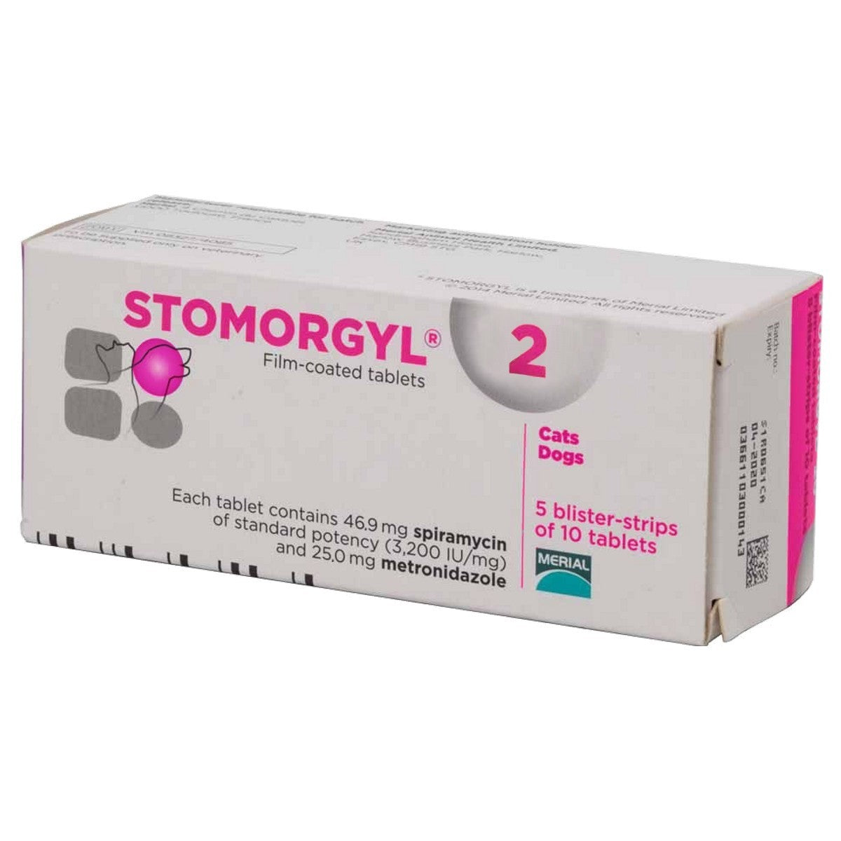 Stomorgyl Tablets 2 50s