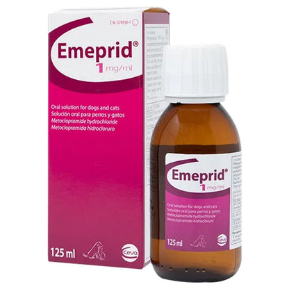 Emeprid 1mg/ml Oral Solution for Cats and Dogs 125ml