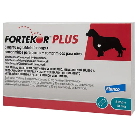 Fortekor Plus 5mg/10mg Tablets for Dogs 30s