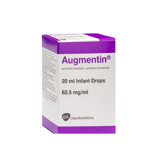 Augmentin 62.5 mg Drops 20 ml