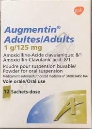 Augmentin 1 gm / 125 mg 48 Sachets