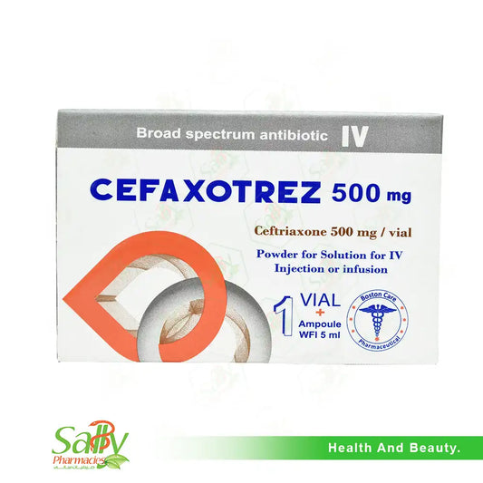 Cefaxotrez 500 mg (I.V) 1 Vial