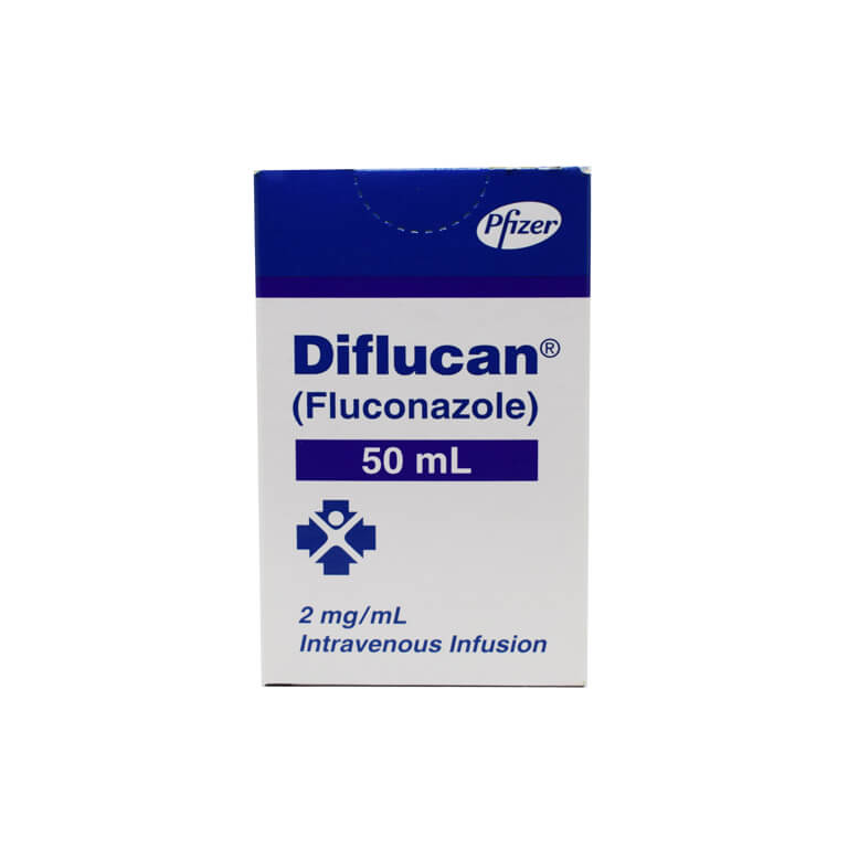 Diflucan 2 mg/ml Vial 50 ml (I.V)