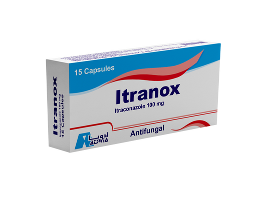 Itranox 100 mg 100 Capsules