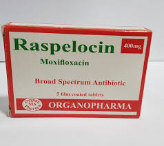 Raspelocin 400mg 20 Film Coated Tablets