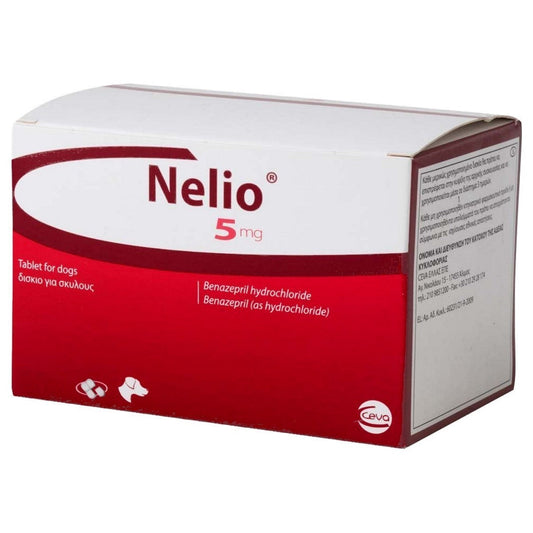 Nelio 5mg Tablets for Dogs 100s