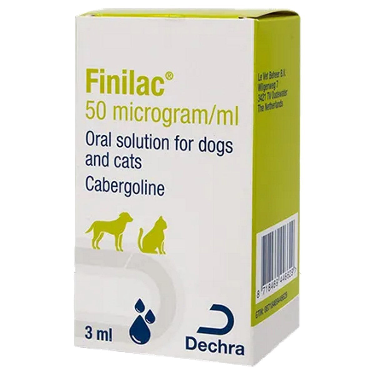 Finilac 50 microgram/ml Oral Solution for Dogs and Cats 15 ml