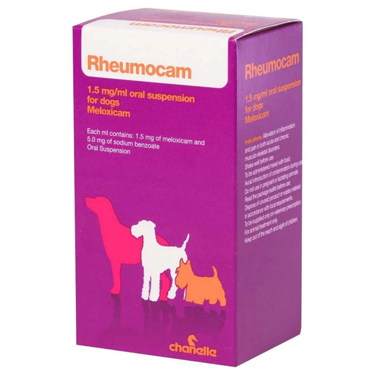 Rheumocam 1.5mg/ml Oral Suspension for Dogs 100 ml