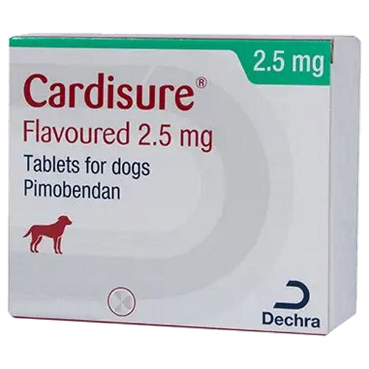 Cardisure 2.5mg Flavoured Tablets for Dogs 100s