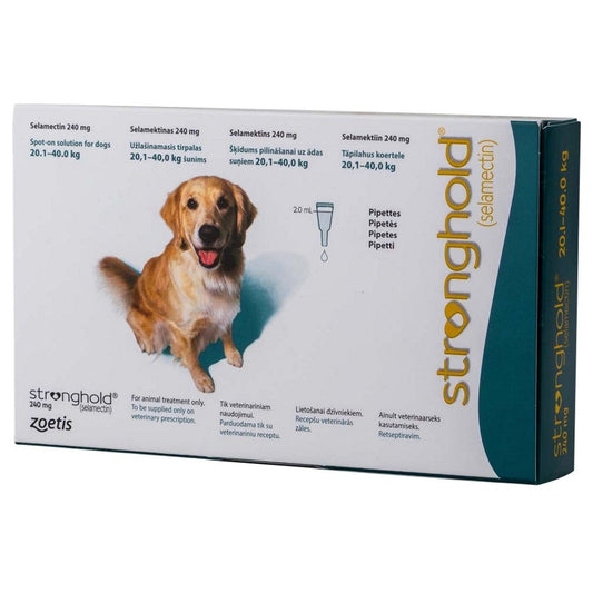 Stronghold 240mg Spot-On Solution for Large Dogs 3s