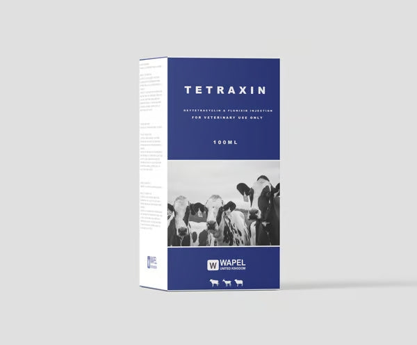 TETRAXIN 100 ML (Oxytetracycline & Flunixin Meglumine ) WAPEL