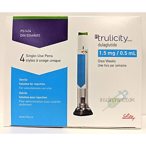 Trulicity 1.5 Mg / 0.5 Ml 4 Pre-Filled Pens