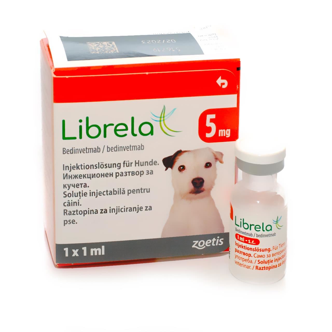 LIBRELA / 5-10 KG / 5 MG BEDINVETMAB 1 ML 2x – torsineen