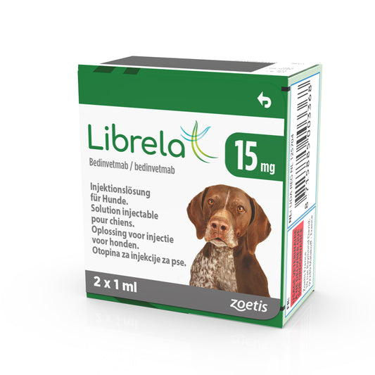 LIBRELA / 20-30 KG / 15 MG BEDINVETMAB 1 ML 2x