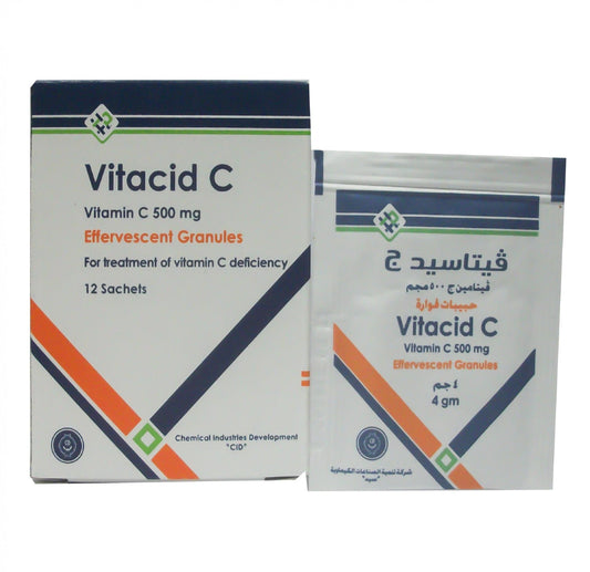 VITACID – C – EFF 500 MG 96 SACHETS