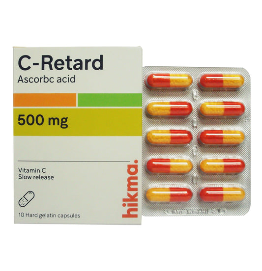 C-Retard (Vitamin C) 500 mg 50 cap